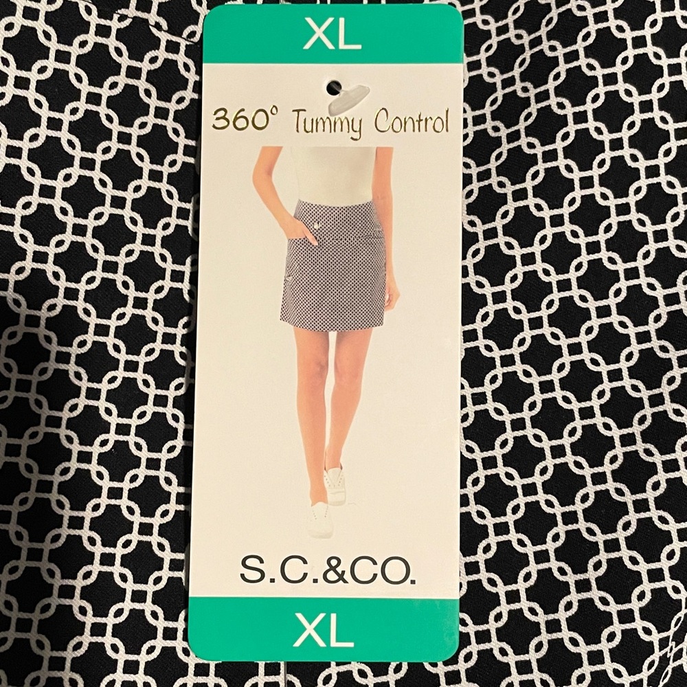 S.C. & Co. 360 Tummy Control Skirt With Stretch Under Short - Picture 8 of 13